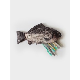 Silver Carp Fish Pencil Case