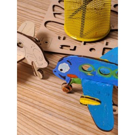 3D Puzzle Airplane