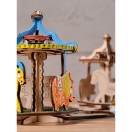 3D Puzzle Merry-go-round