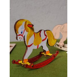 3D Puzzle Rocking Horse