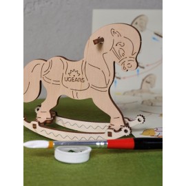 3D Puzzle Rocking Horse