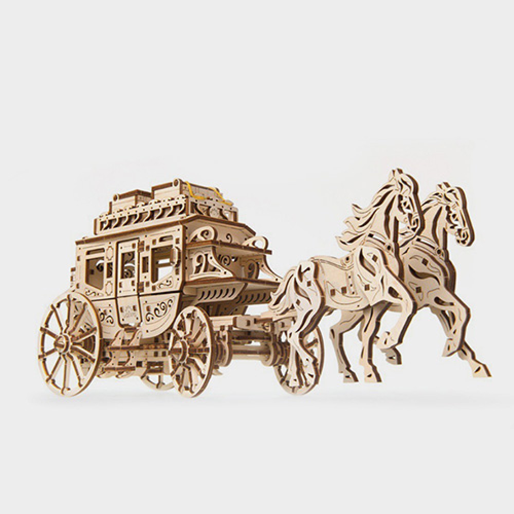 3D Puzzle Stagecoach