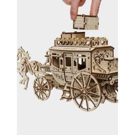 3D Puzzle Stagecoach